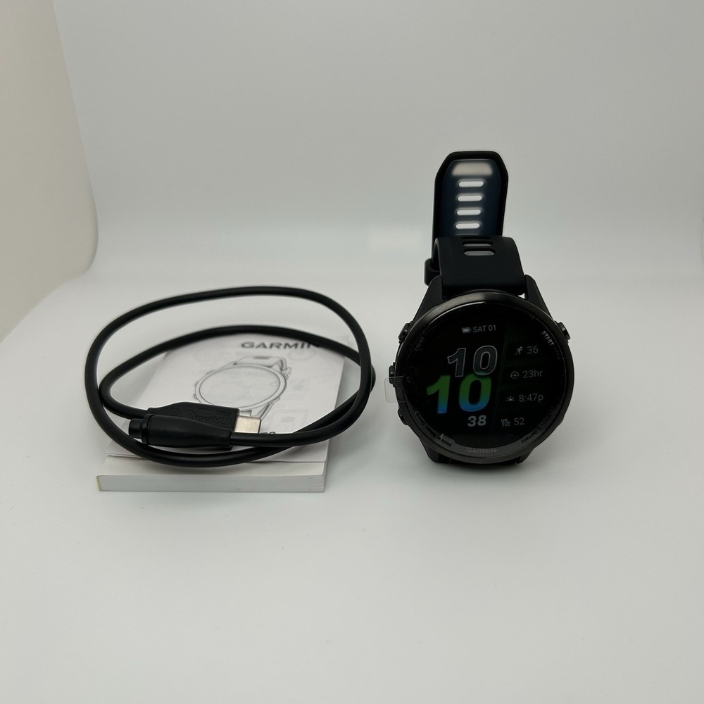 NEW Garmin Forerunner 970 Premium GPS Running and Triathlon Smartwatch Open Box